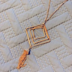 Gold Design Fashion Statement Necklace